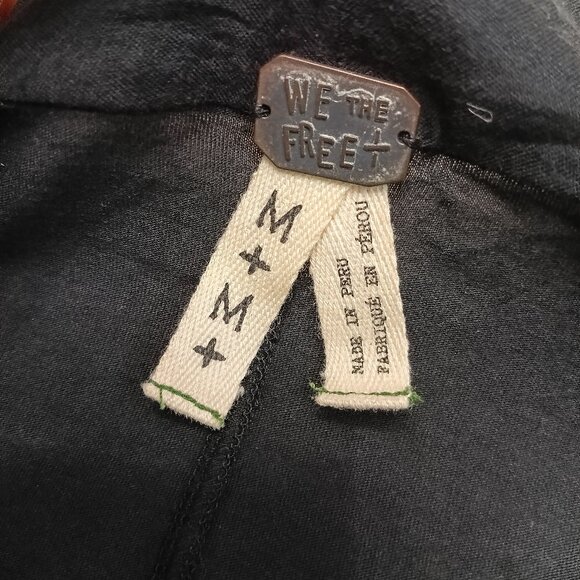 Free People We The Free Women's Black Sleeveless Cowl Neck Top - Picture 6 of 8